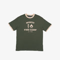 Mystic Fish Camp Happy Camper Logo Tee – Green