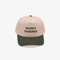 Happy Camper Retro Baseball Hat - Snapback