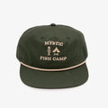 Mystic Fish Camp Classic Rope Hat – Green 5-Panel Snapback