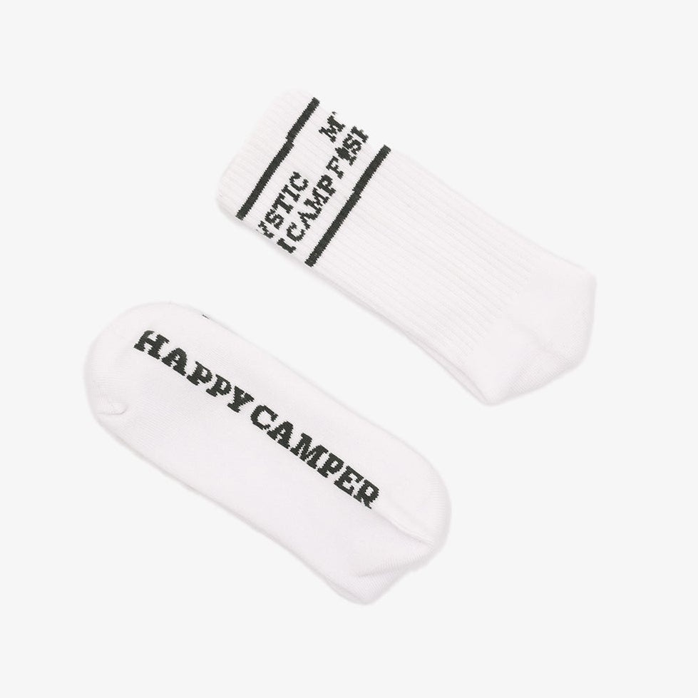 Mystic Fish Camp Happy Camper Tube Socks