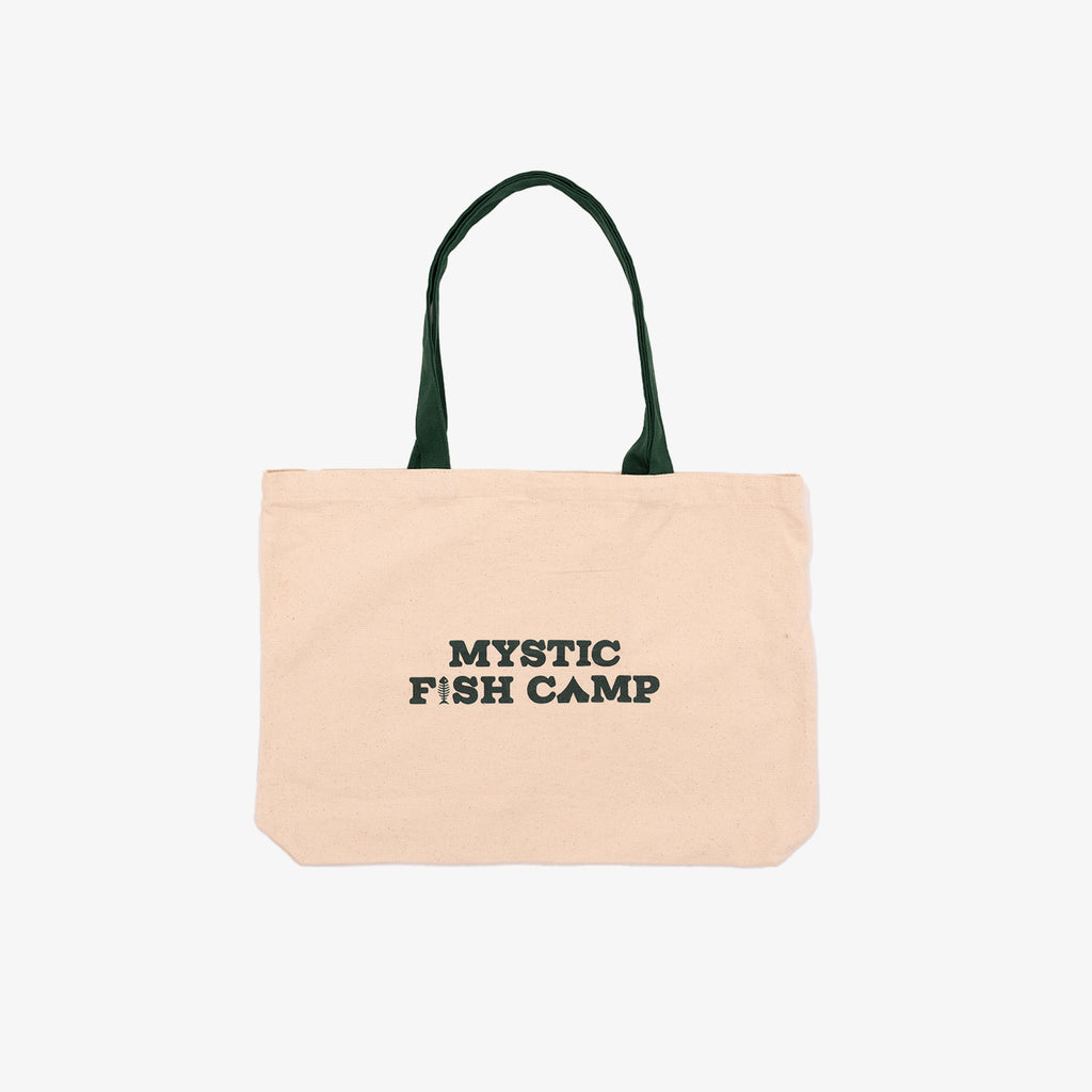 Mystic Fish Camp Canvas Tote