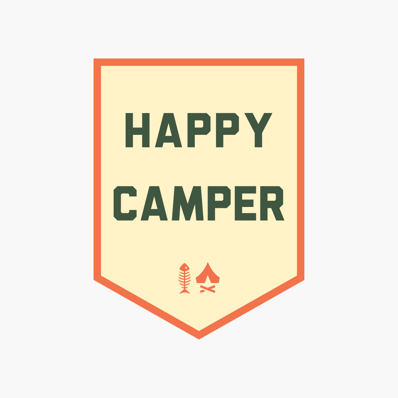 Mystic Fish Camp Sticker Pack – Camp Classics