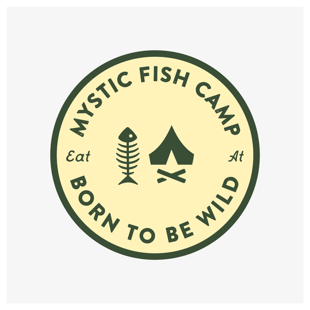 Mystic Fish Camp Sticker Pack – Camp Classics