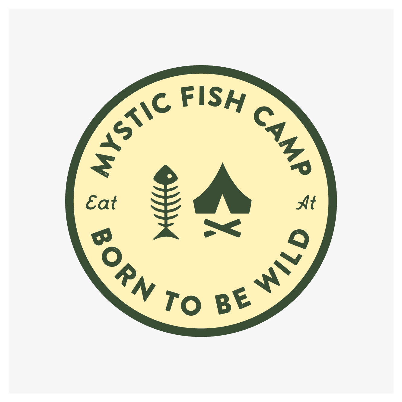 Mystic Fish Camp Sticker Pack – Camp Classics
